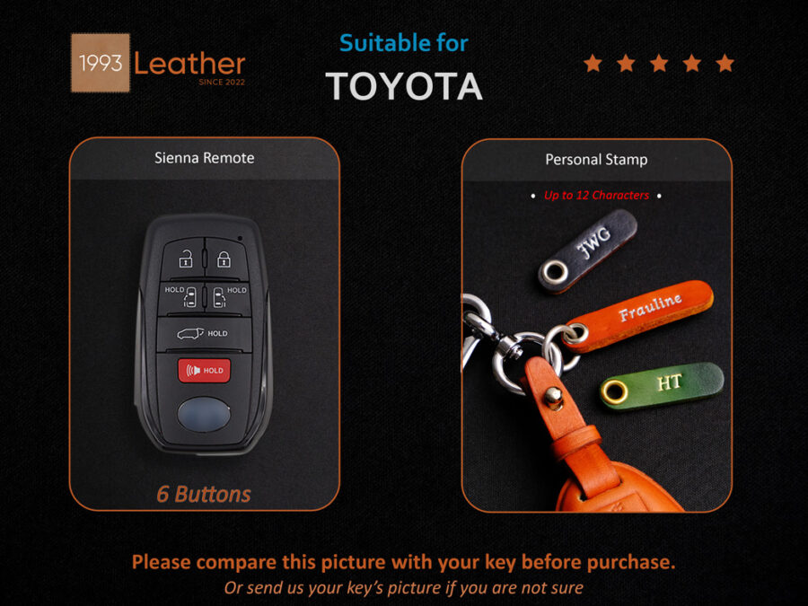 Toyota Sienna Key fob cover