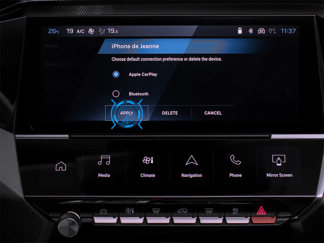 How to Connect Your iPhone to Apple CarPlay with Peugeot