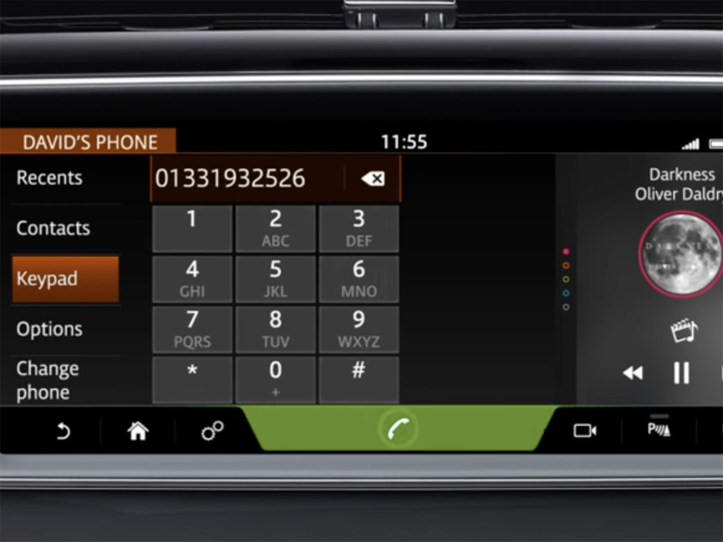 Top 6 Features Operating Phone in Jaguar Incontrol Touch Pro