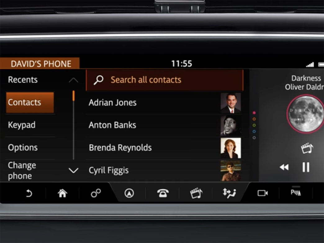 Top 6 Features Operating Phone in Jaguar Incontrol Touch Pro