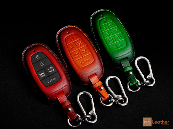 Hyundai Ioniq-Series leather key fob cover