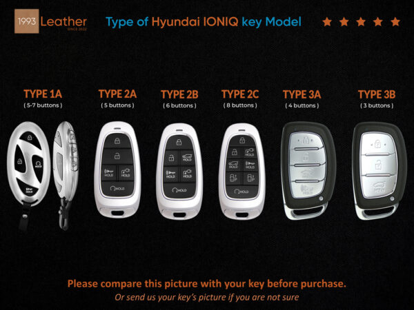 Type of Hyunda IONIQ Key Model