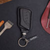 The Lexus LS key fob cover is made from Veg-tanned leather and offers a variety of colors and personalization options