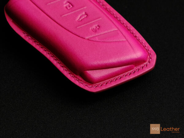 Every stitch is meticulously crafted to showcase the luxury of the LS key fob cover.