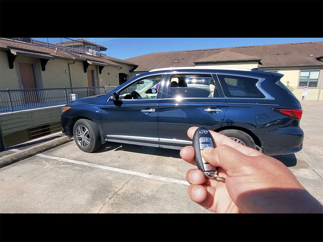 Tips Raise up and Lower Infiniti qx60 window with key fob