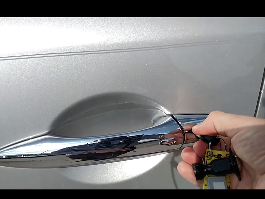 Trick helps open Nissan window easily with key