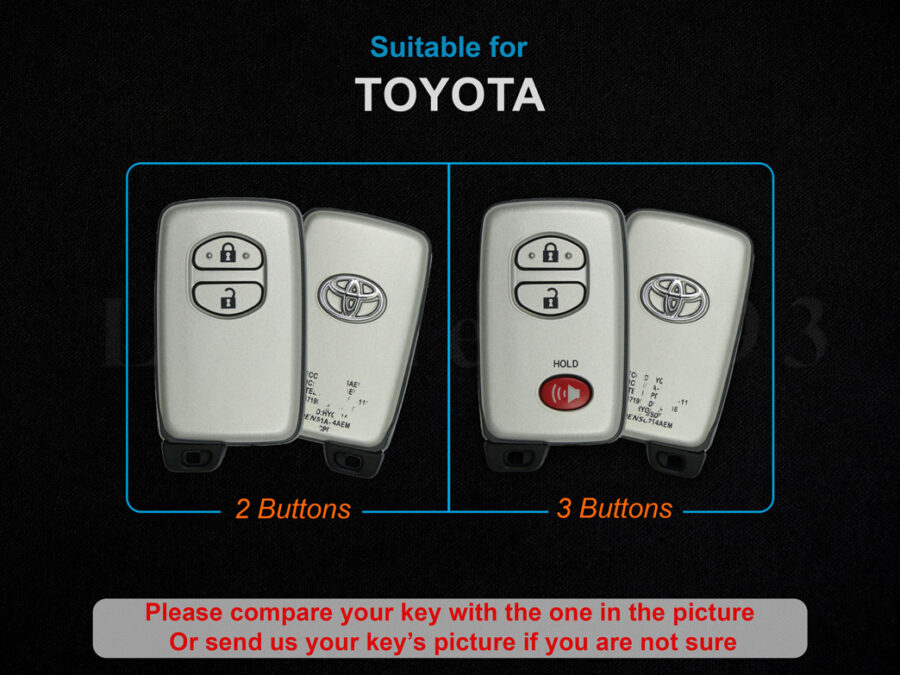 2015 Toyota Land Cruiser key fob cover