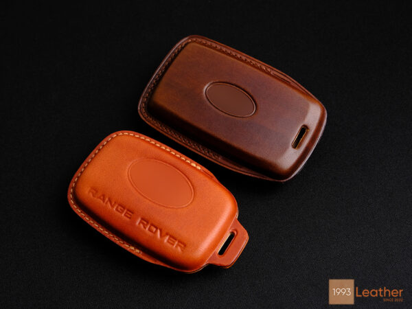 Land Rover Range Rover key fob cover featuring a back design tailored for a perfect key fit.