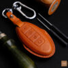 Nissan Titan key fob cover made of top-tier Vegtan leather.