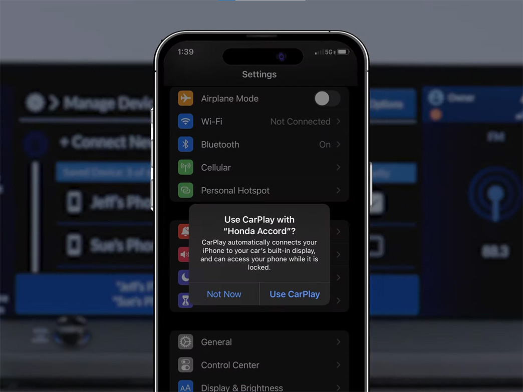 How to Connect and Use Wireless Apple CarPlay with Honda