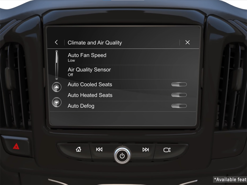 How to Set Up Chevrolet Climate and Air Quality Functions