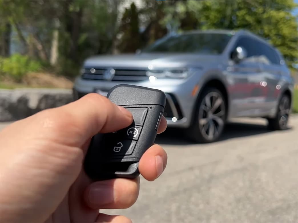 How to use Volkswagen Remote Start key