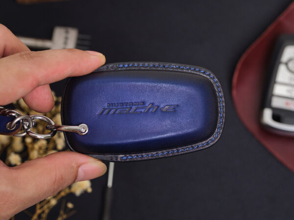 Ford Mustang Key Fob cover in the back side with logo customized
