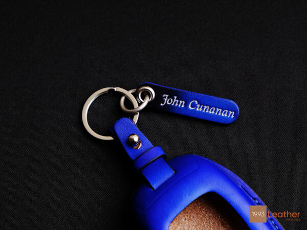 Free personalized name tag and premium keychain included