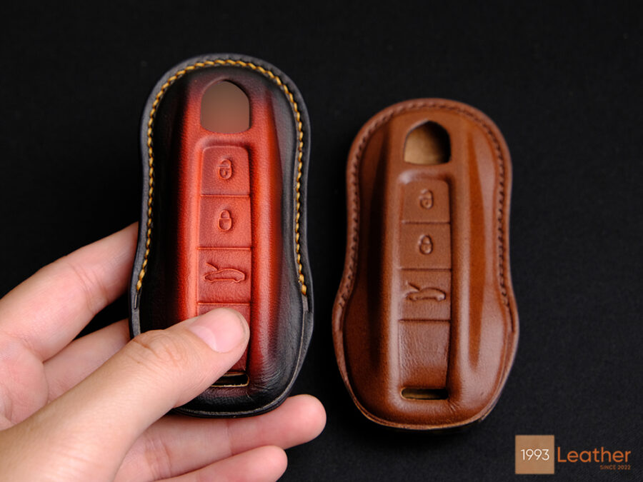 Porsche 911 key fob cover designed to protect your key from impact and scratches.