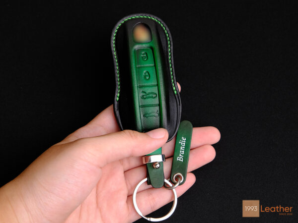 Porsche Taycan key fob cover with scratch-resistant design for enhanced durability and long-lasting use.