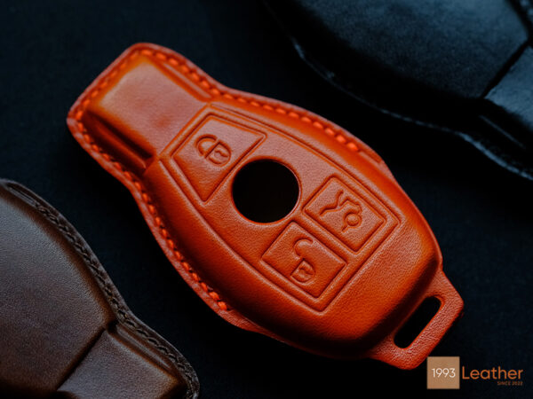 Mercedes G-Class key fob cover featuring exquisite stitching for a refined look