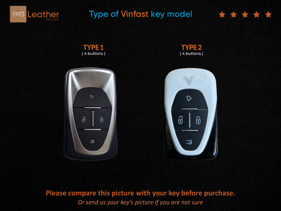 Type of Vinfast key models