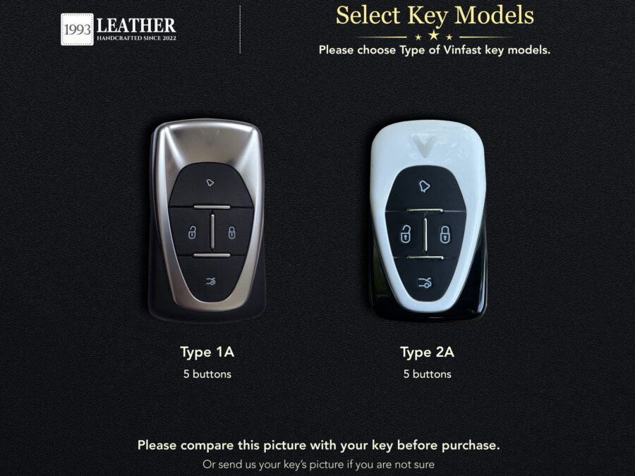 Type of Vinfast key models