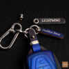 VinFast VF 6 key fob cover with a free engraved tag and four hardware options.