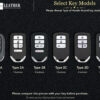 Type of Honda Accord key models