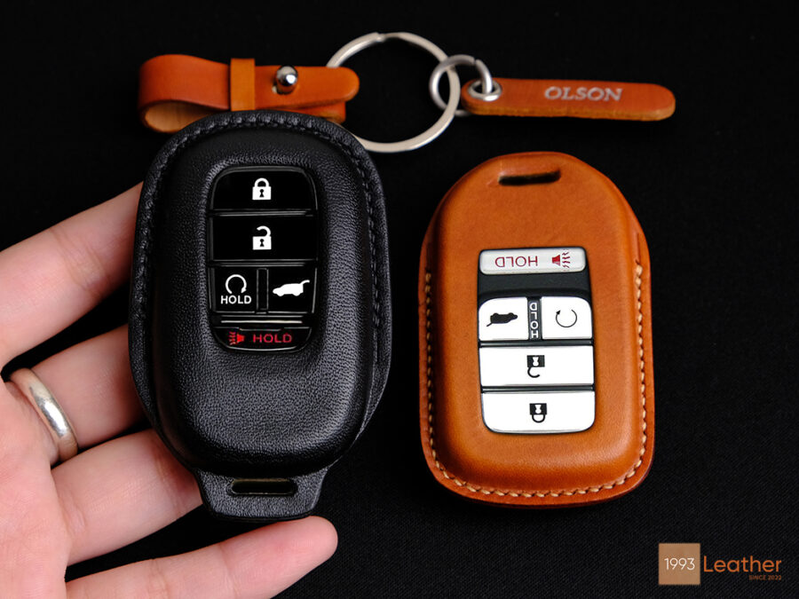 Honda Pilot key fob cover at Leather1993