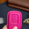Front View - Honda Ridgeline Odyssey Key Fob Cover in exposed buttons design