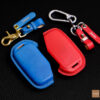 KIA Forte Key Fob Cover made of top-tier leather for highly effective protection