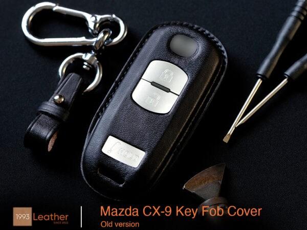 Old Mazda CX-9 Key Case – High Quality Leather Design