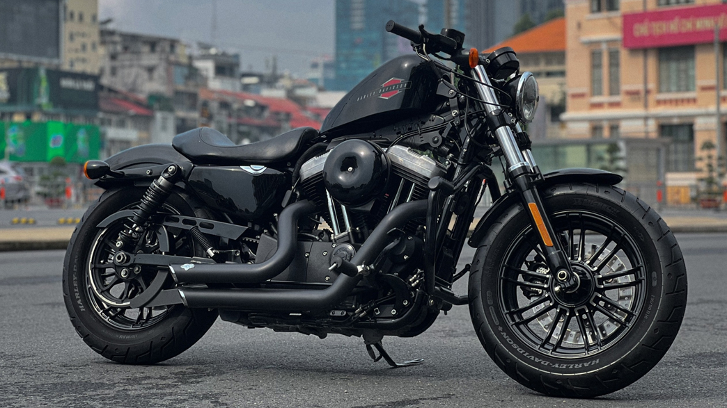 Harley Cruiser motorcycles with a classic and powerful design