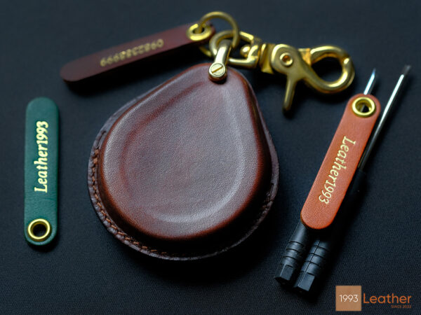 Heritage Classic key fob cover with free tag engraved and 4 hardware options.