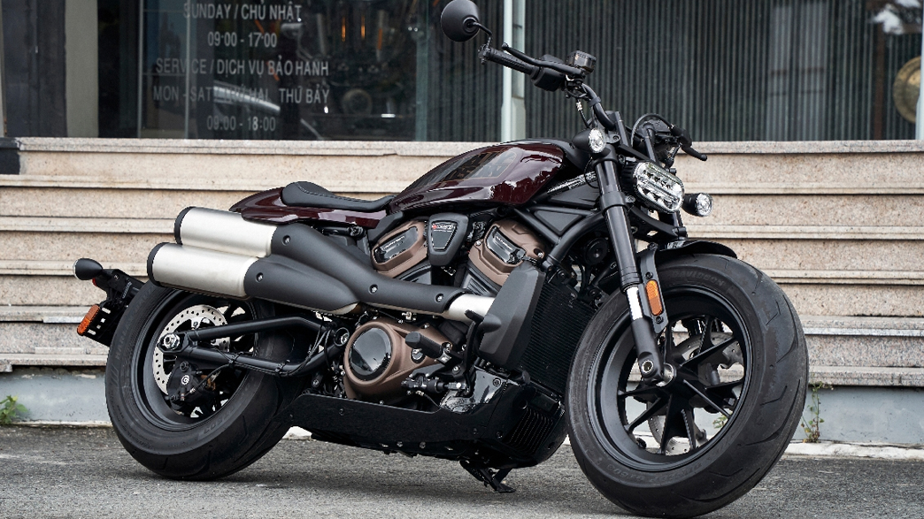 Harley Sport motorcycles are designed for agile handling and speed