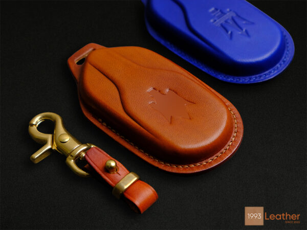 Maserati Grecale key fob cover with a perfectly fitted back design