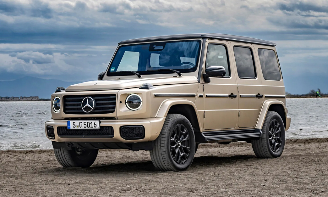 The legendary Mercedes G-Class combines off-road power with premium refinement.