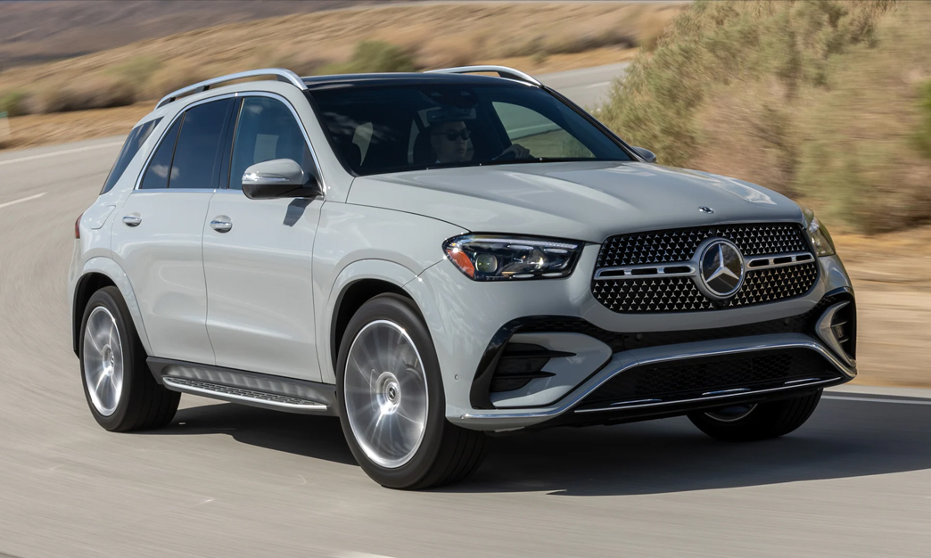 Mercedes GLE-Class, a luxury SUV with advanced features and bold styling.