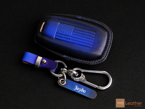 RAM 2500 key fob cover with refined and precise stitching for a luxurious look.