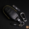 High-quality Peugeot 408 Key Fob Cover made of Veg-Tanned leather.