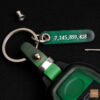 Toyota Alphard Key Fob Cover with free engraved tag and four hardware options.