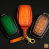 Toyota Sequoia Key Fob Cover crafted from high-quality Veg-Tanned leather.