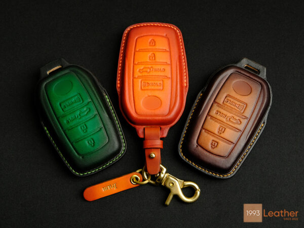 Toyota Sequoia Key Fob Cover crafted from high-quality Veg-Tanned leather.