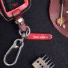 Top-quality Toyota Supra Key Fob Cover with free engraved tag and four hardware options.