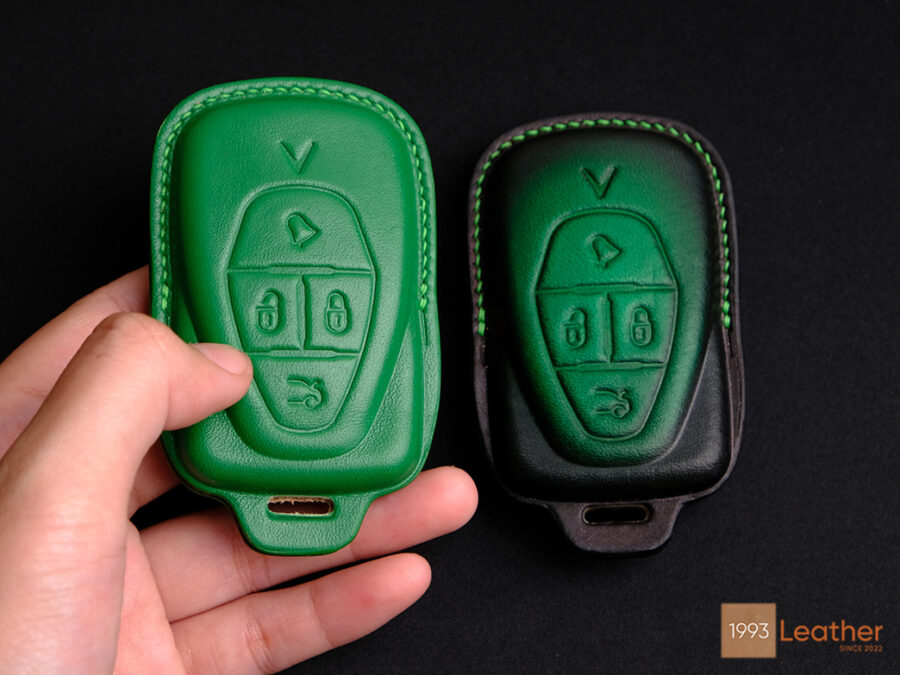 Premium Vinfast VF 9 key fob cover providing scratch protection and long-lasting durability.