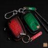 Volkswagen Virtus Key Fob Cover made of high-quality Vegtan leather.