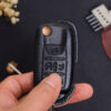 Volkswagen Virtus Key Fob Cover with a comfortable grip design for enhanced handling.