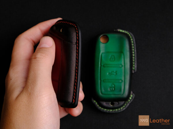 Volkswagen Virtus Key Fob Cover with a comfortable grip design for enhanced handling.