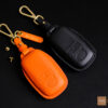 Toyota Yaris key fob cover made of high-quality Vegtan leather for durability and elegance.