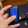 Volkswagen T-Roc key fob cover offering a comfortable grip when holding a exposed buttons version that having a real touching experience