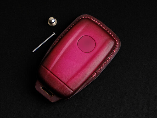 Acura TLX leather key fob cover offering scratch protection