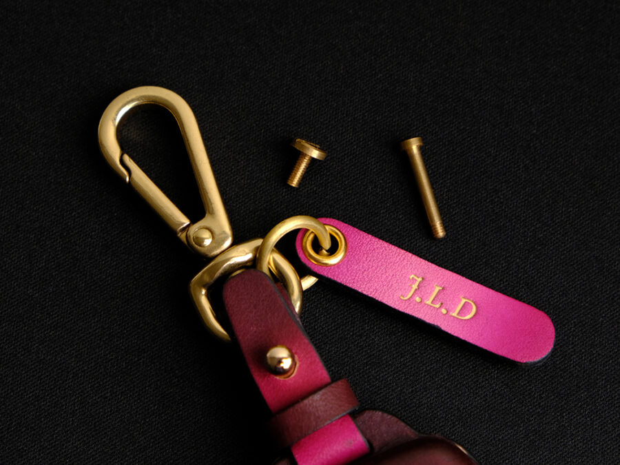 Acura TLX key fob case featuring free engraved tag and four hardware choices