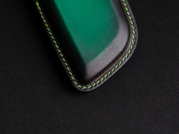 Top-class Acura ZDX key fob cover made of top-quality leather with exquisite hand-stitched detailing